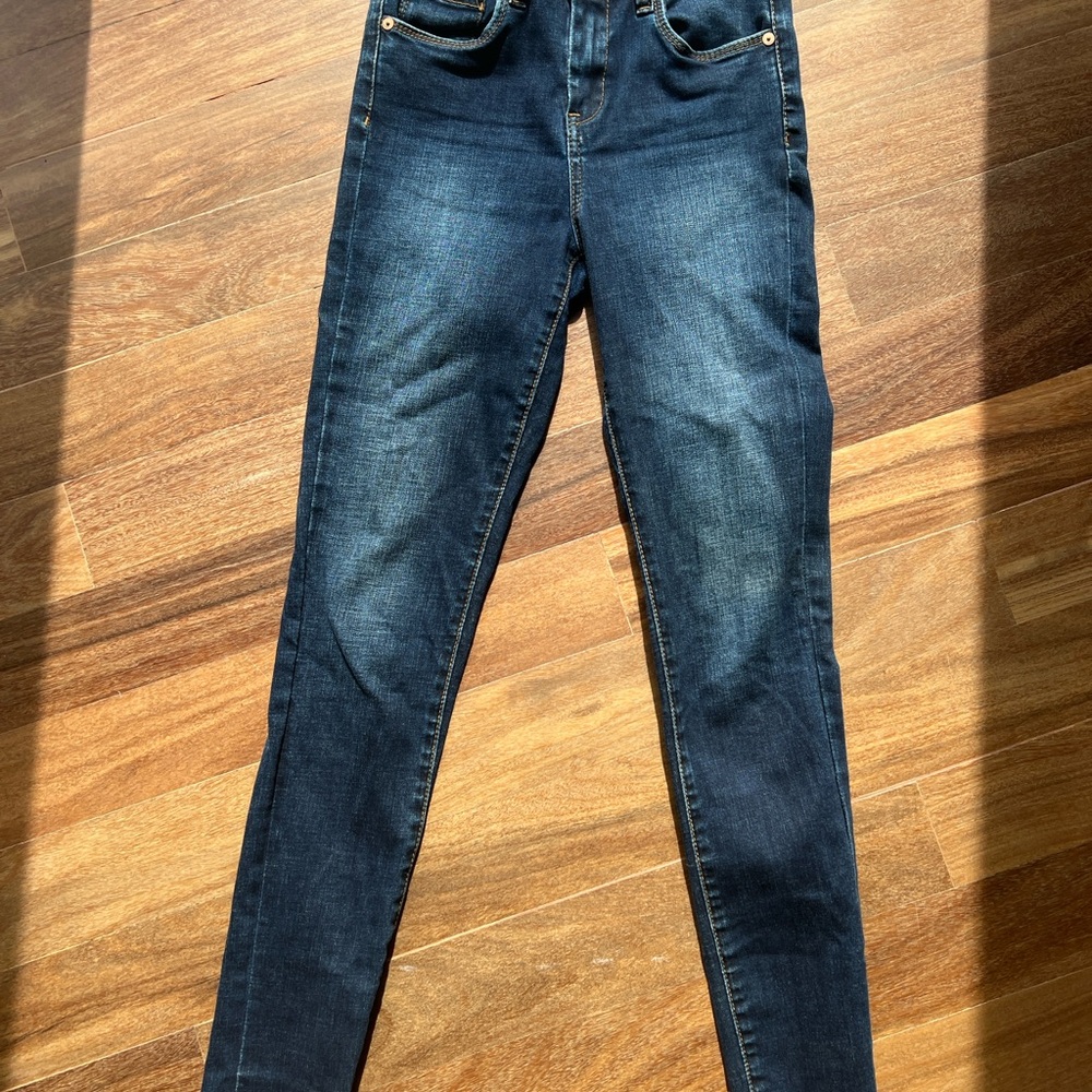 BlankNYC Dark Wash Shinny Jeans